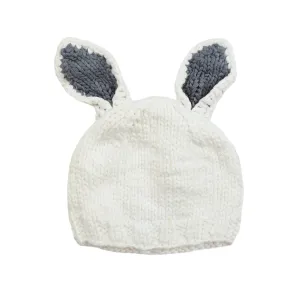 Bamboo Bailey Bunny Hand-knit Hat