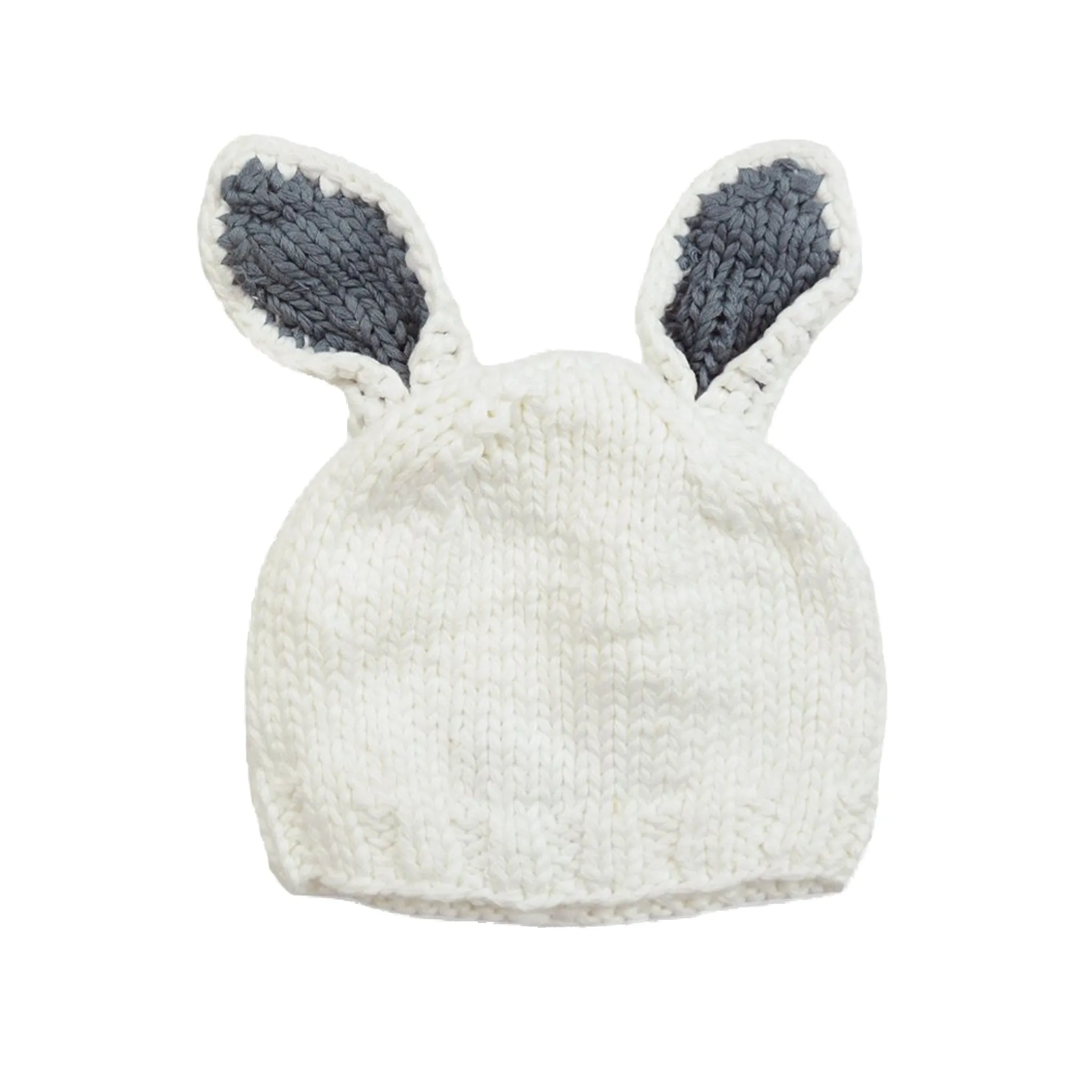 Bamboo Bailey Bunny Hand-knit Hat