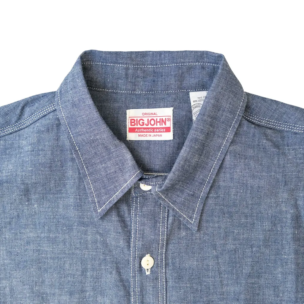 Big John Selvedge Chambray Work Shirt