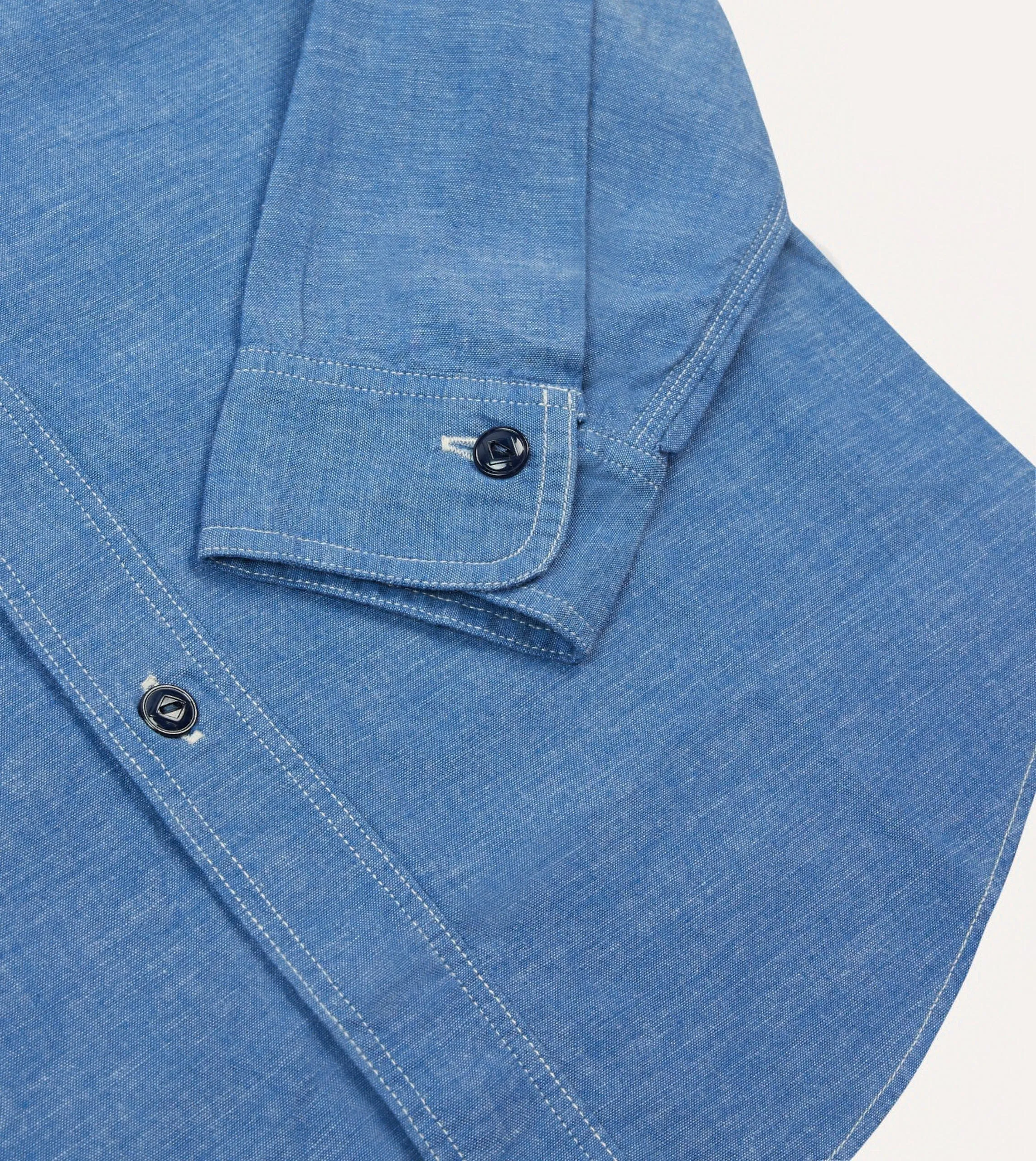 Big Yank '1935' Blue Chambray Shirt