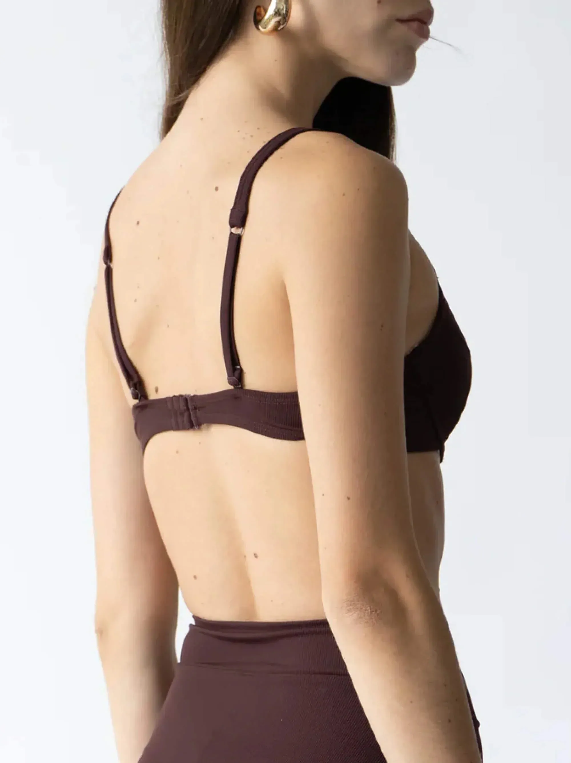 Celeste - Underwire Swim Bra - Espresso | Espresso