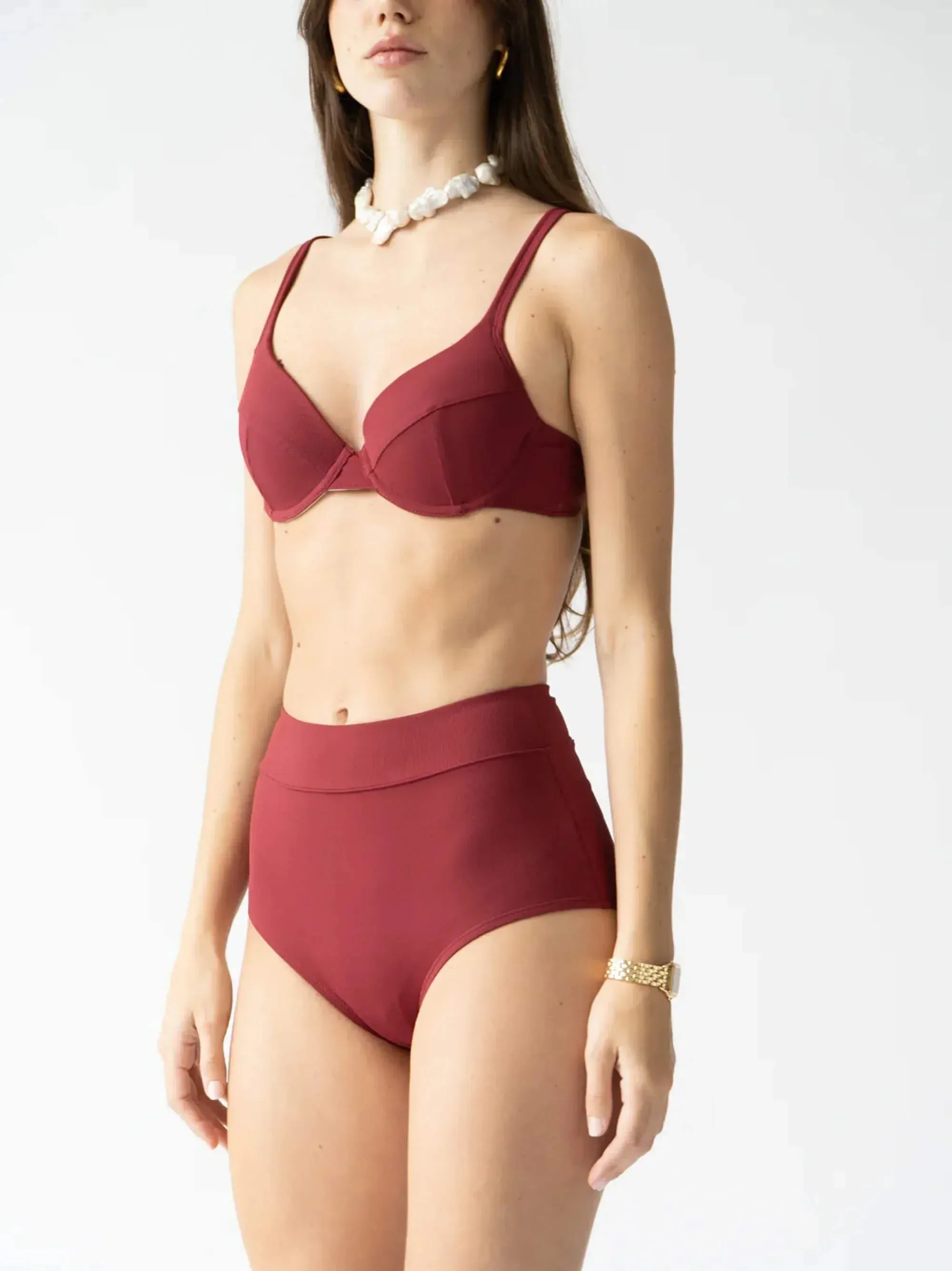 Celeste - Underwire Swim Bra - Mulberry | Mulberry