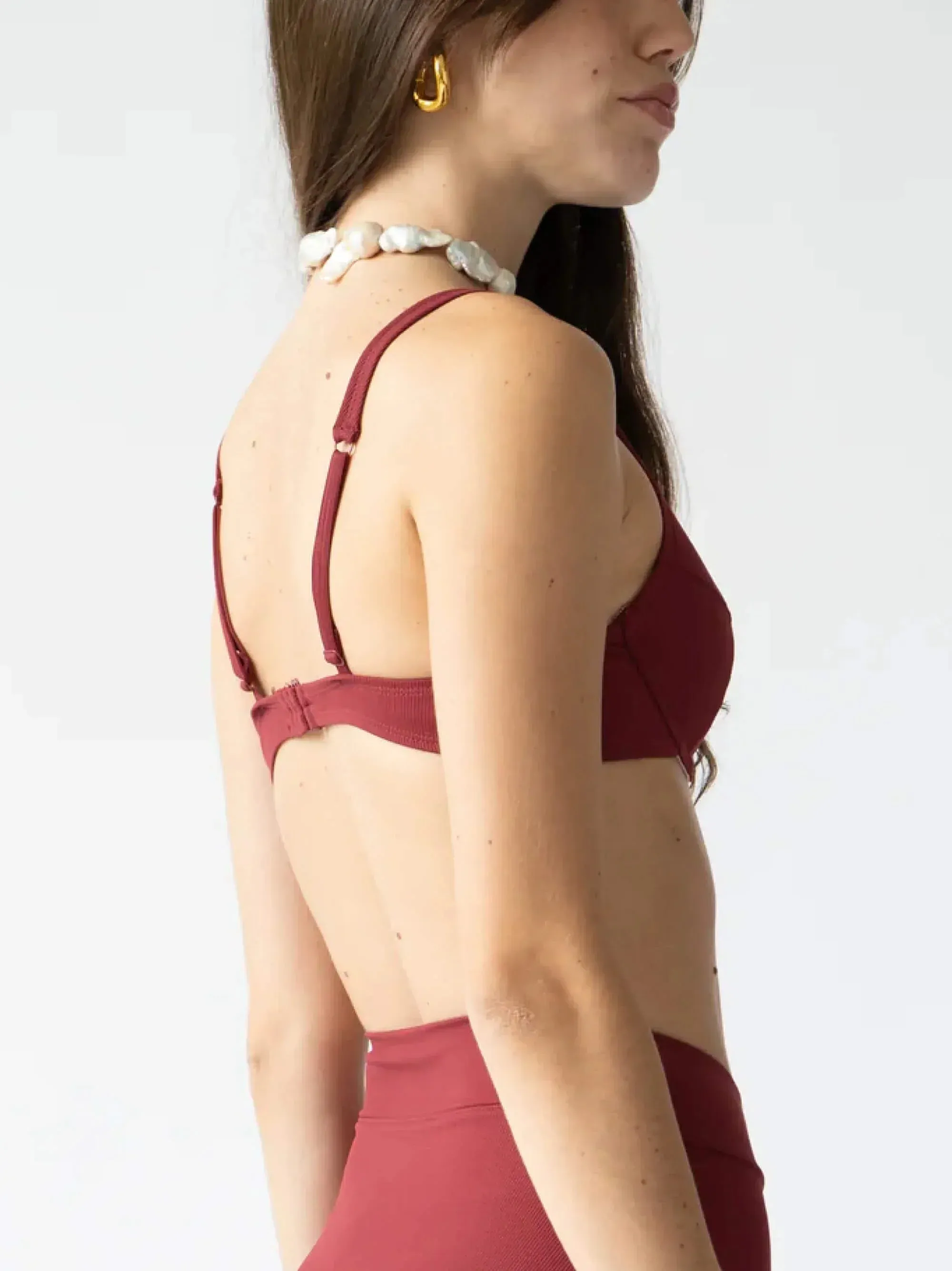 Celeste - Underwire Swim Bra - Mulberry | Mulberry