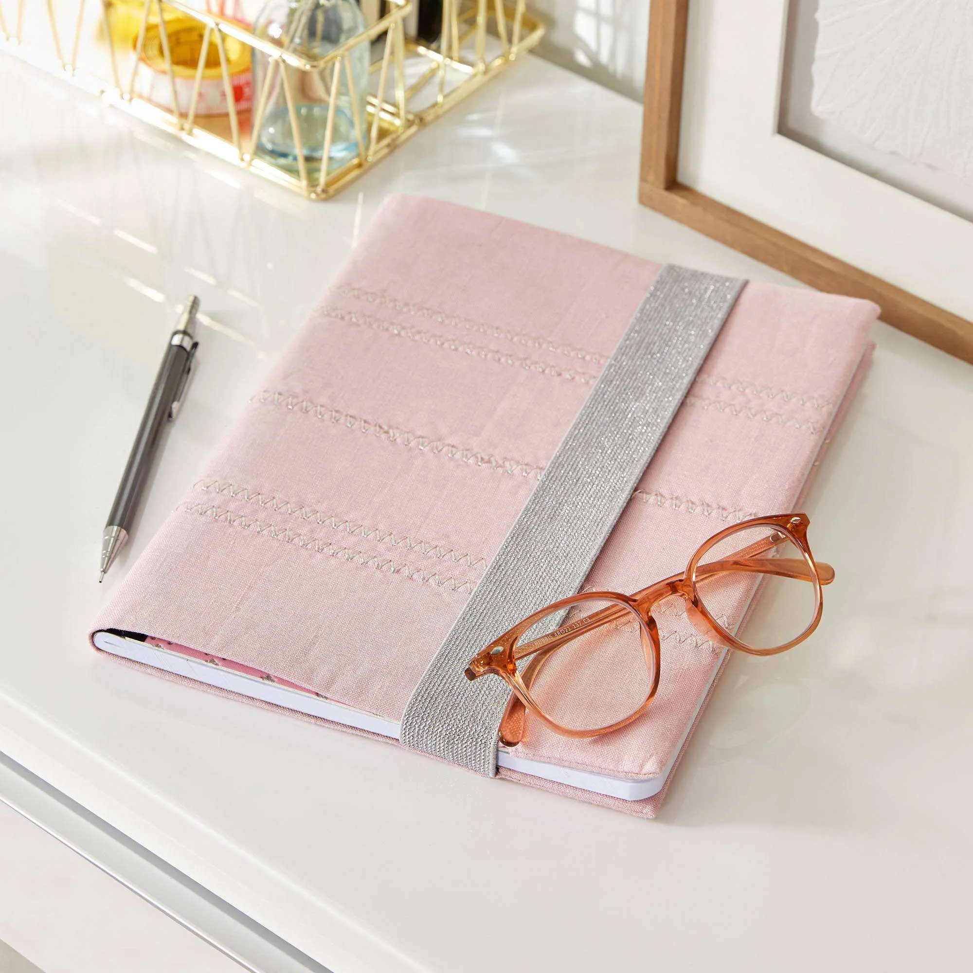 Coats & Clark Sewing Linen Journal Cover