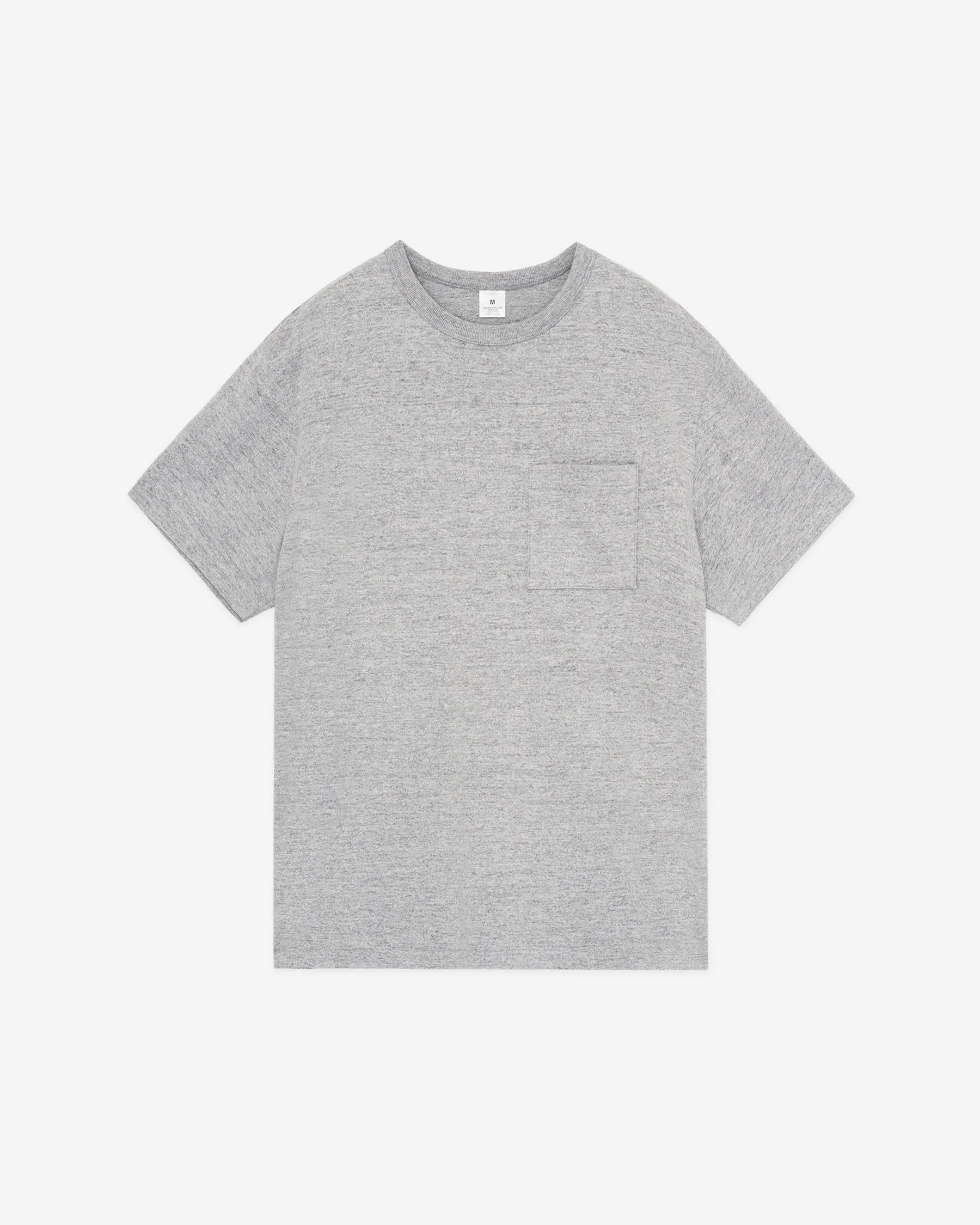 Cotton-Rayon Pocket T-shirts Grey