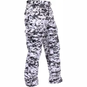 Digital City Camouflage - Military BDU Pants - Cotton Polyester Twill