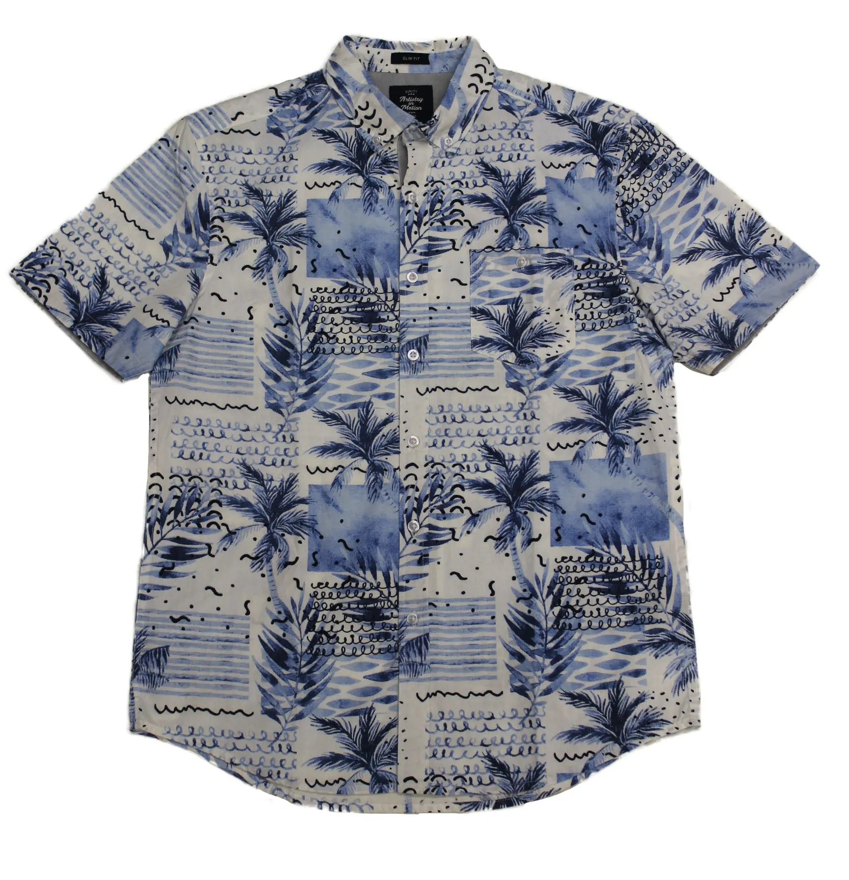 Island Mist SS Button-down