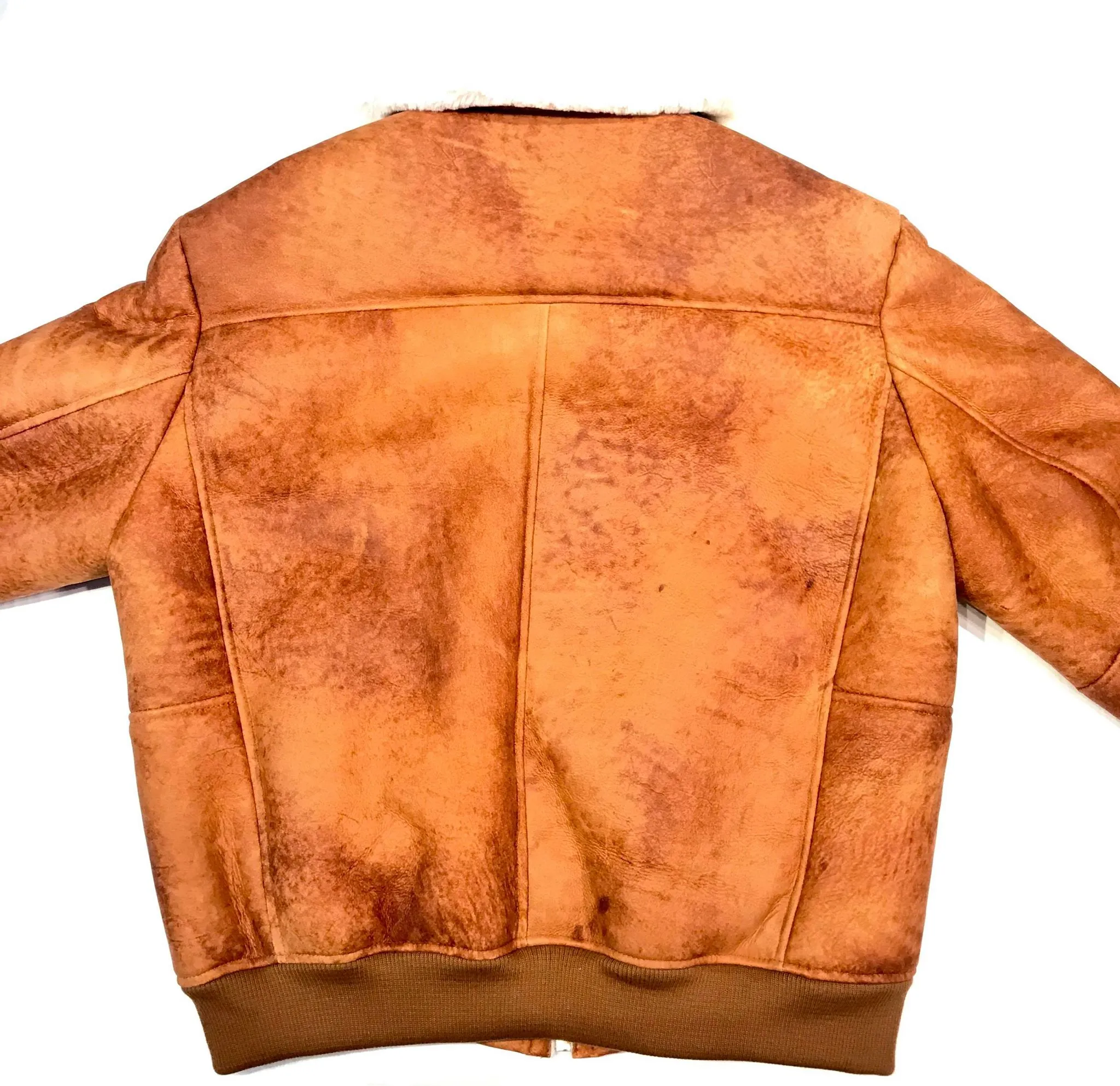 Jakewood Whiskey Shearling Bomber Jacket