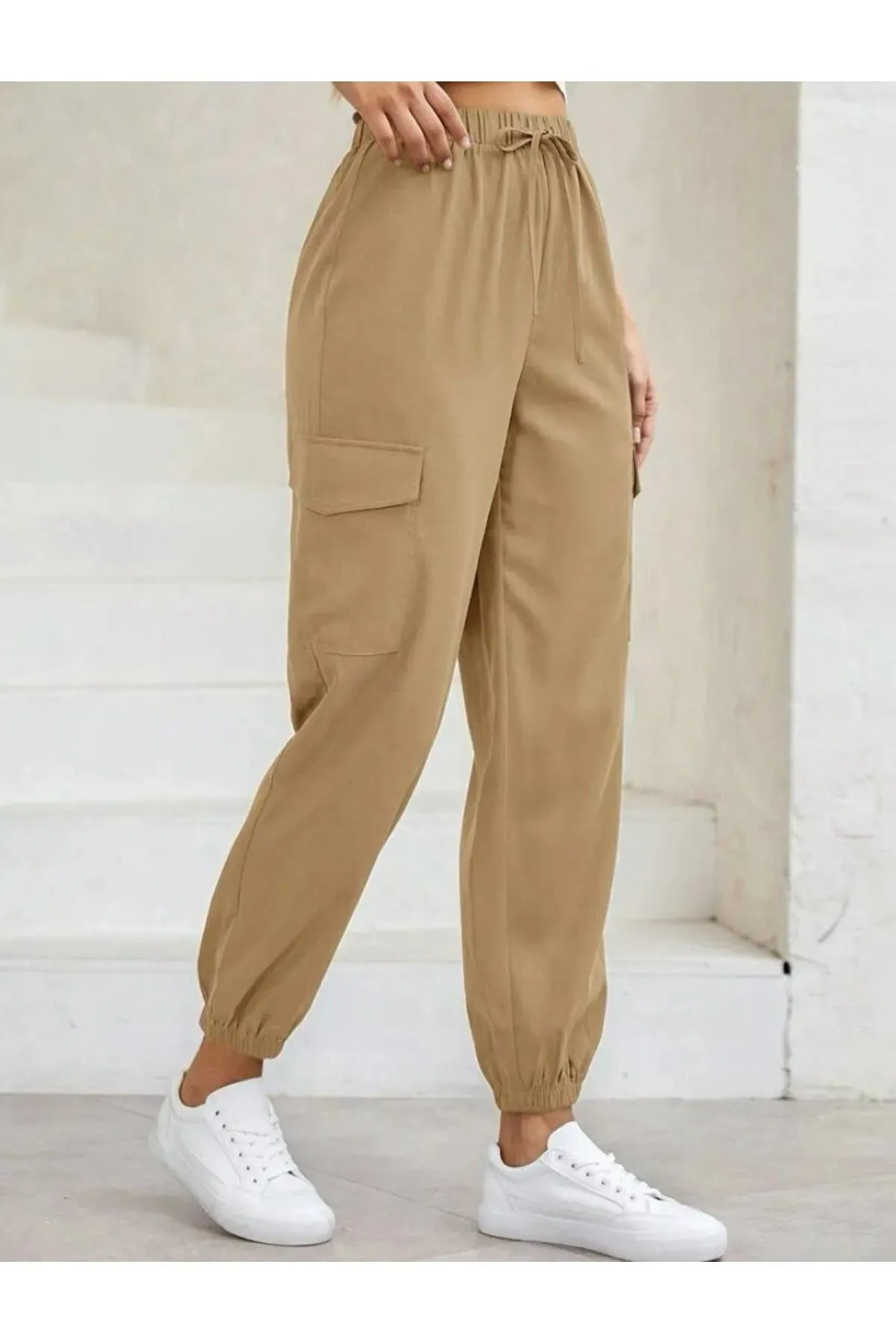 Janes Women's Two Thread Fabric Trousers with Cargo Pocket