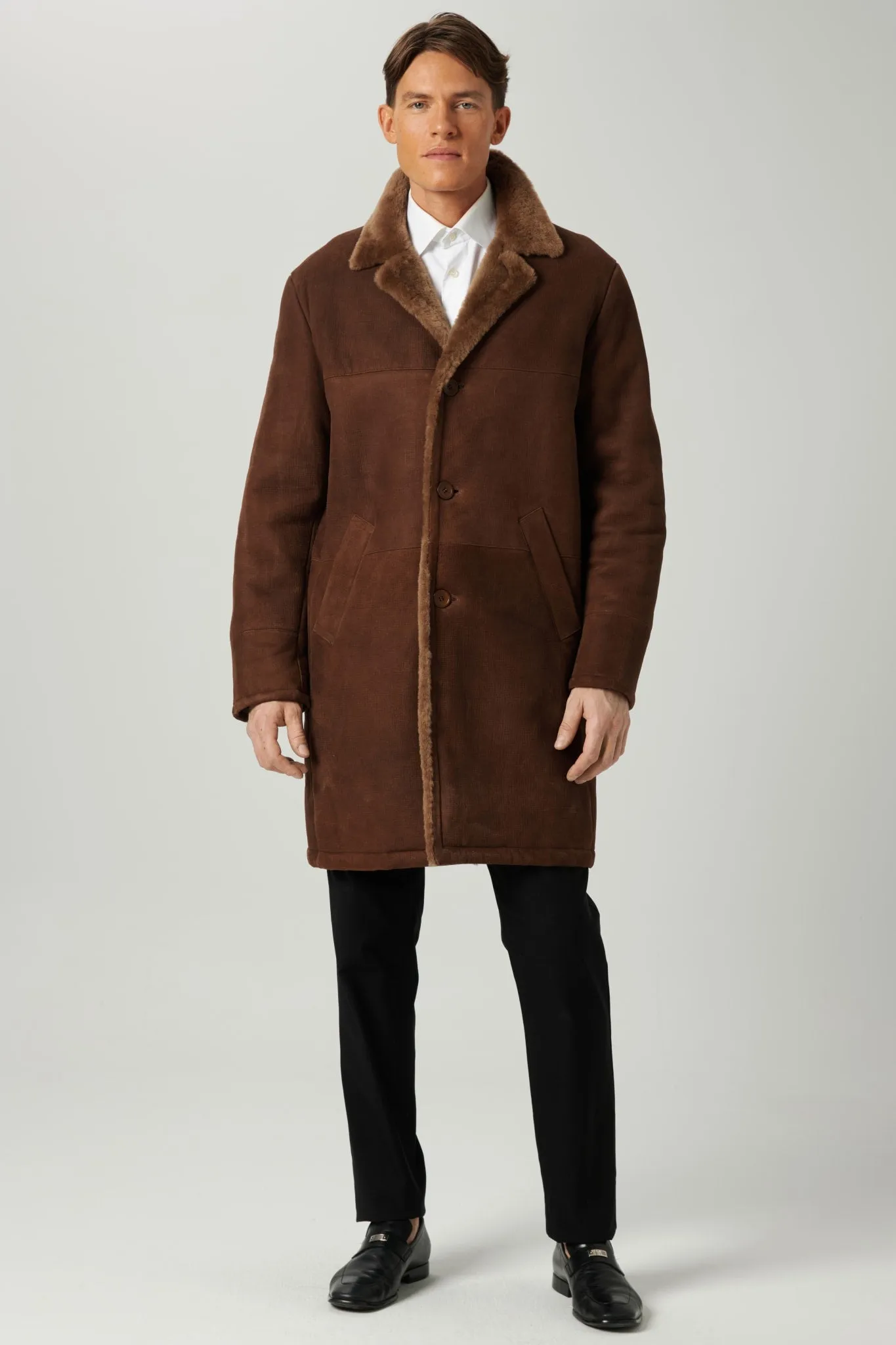 Men's Select Shearling Lamb Short Coat