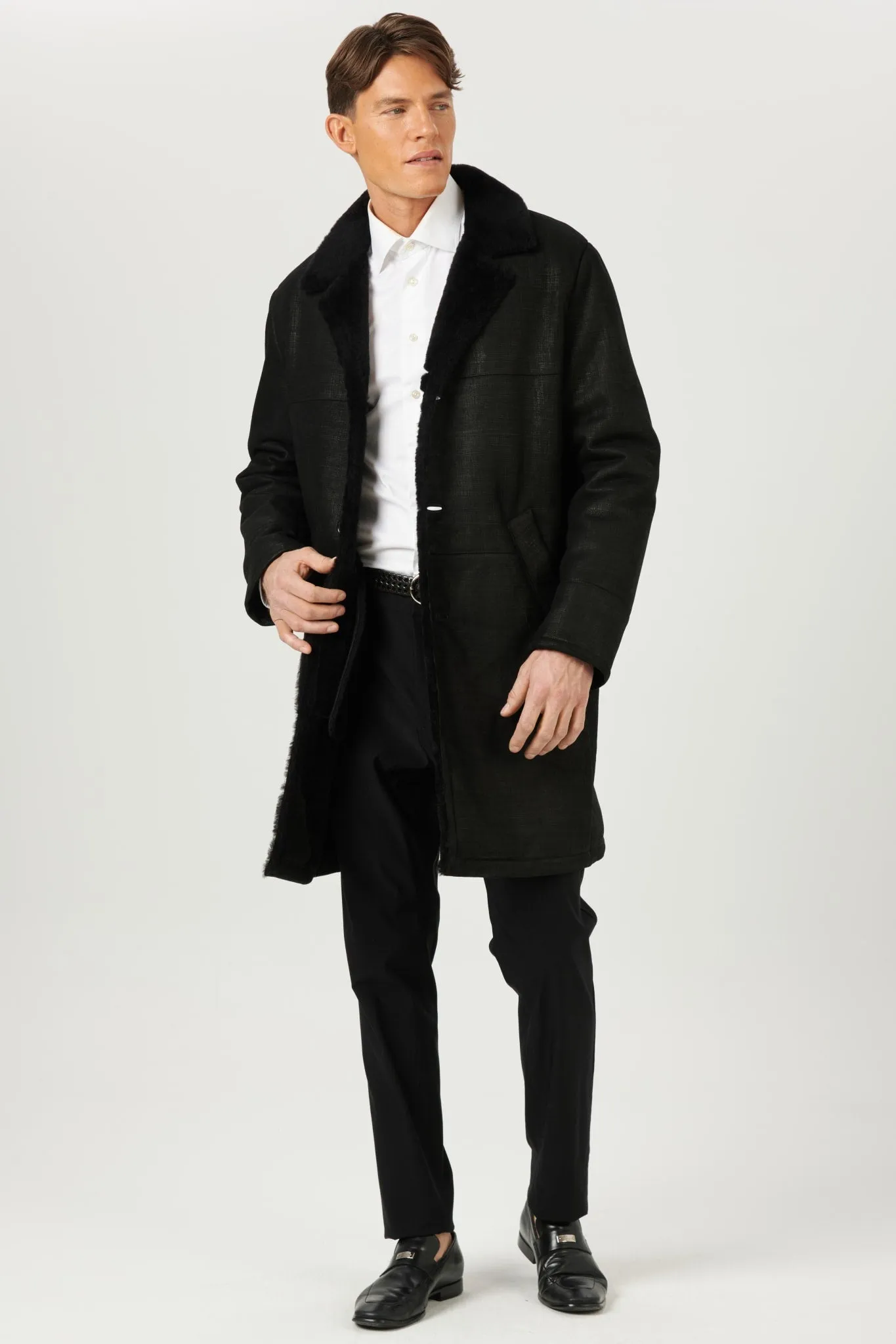 Men's Select Shearling Lamb Short Coat