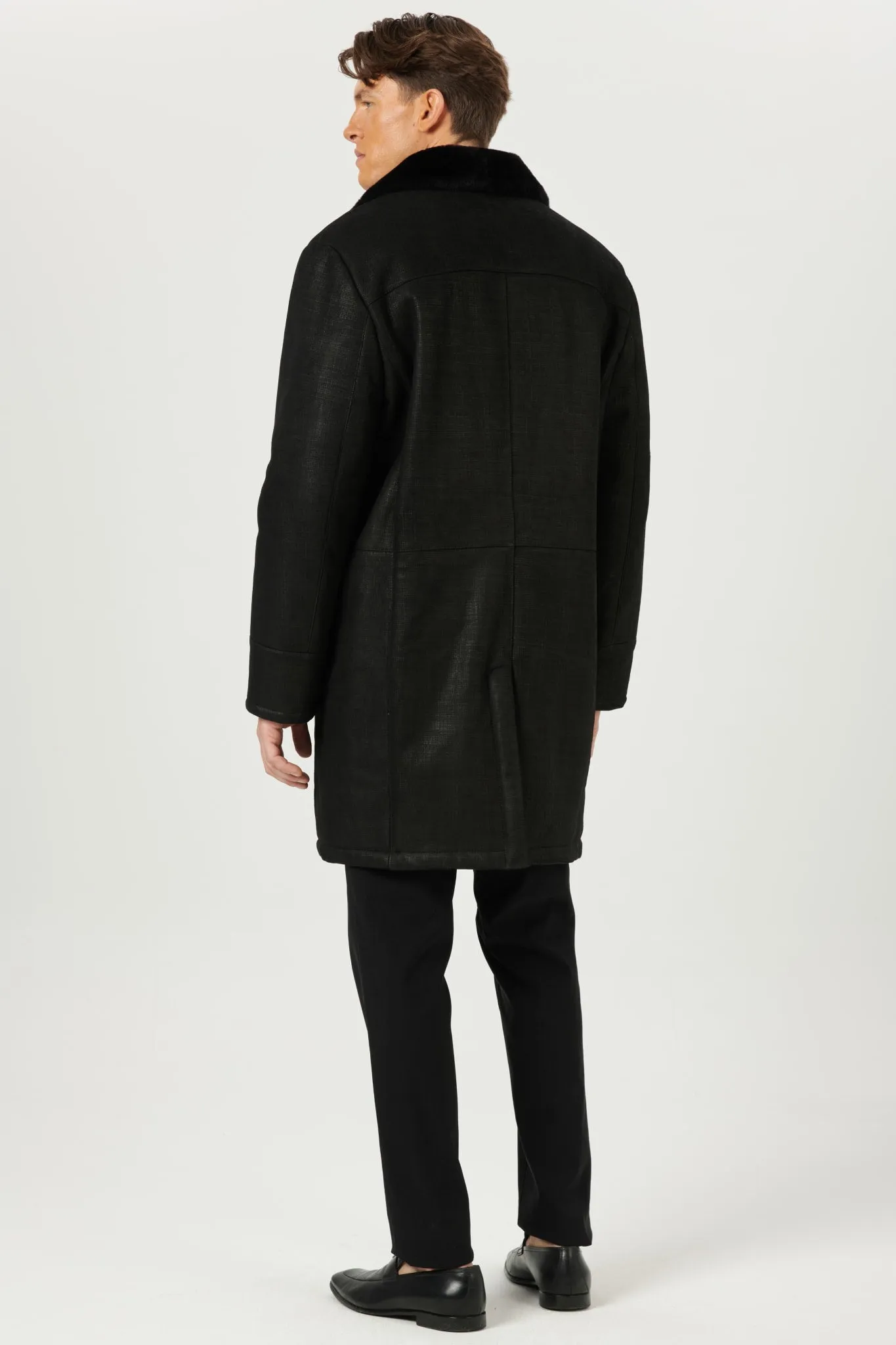 Men's Select Shearling Lamb Short Coat