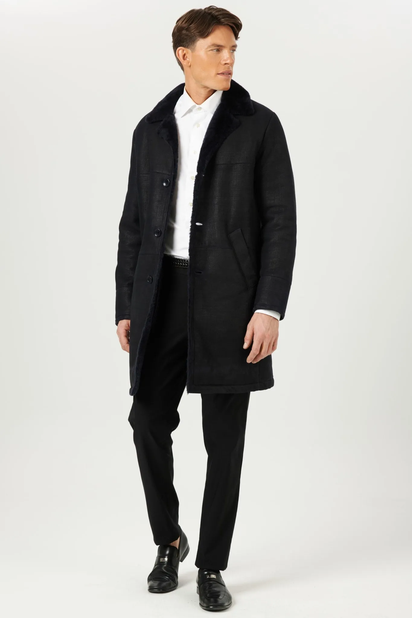 Men's Select Shearling Lamb Short Coat