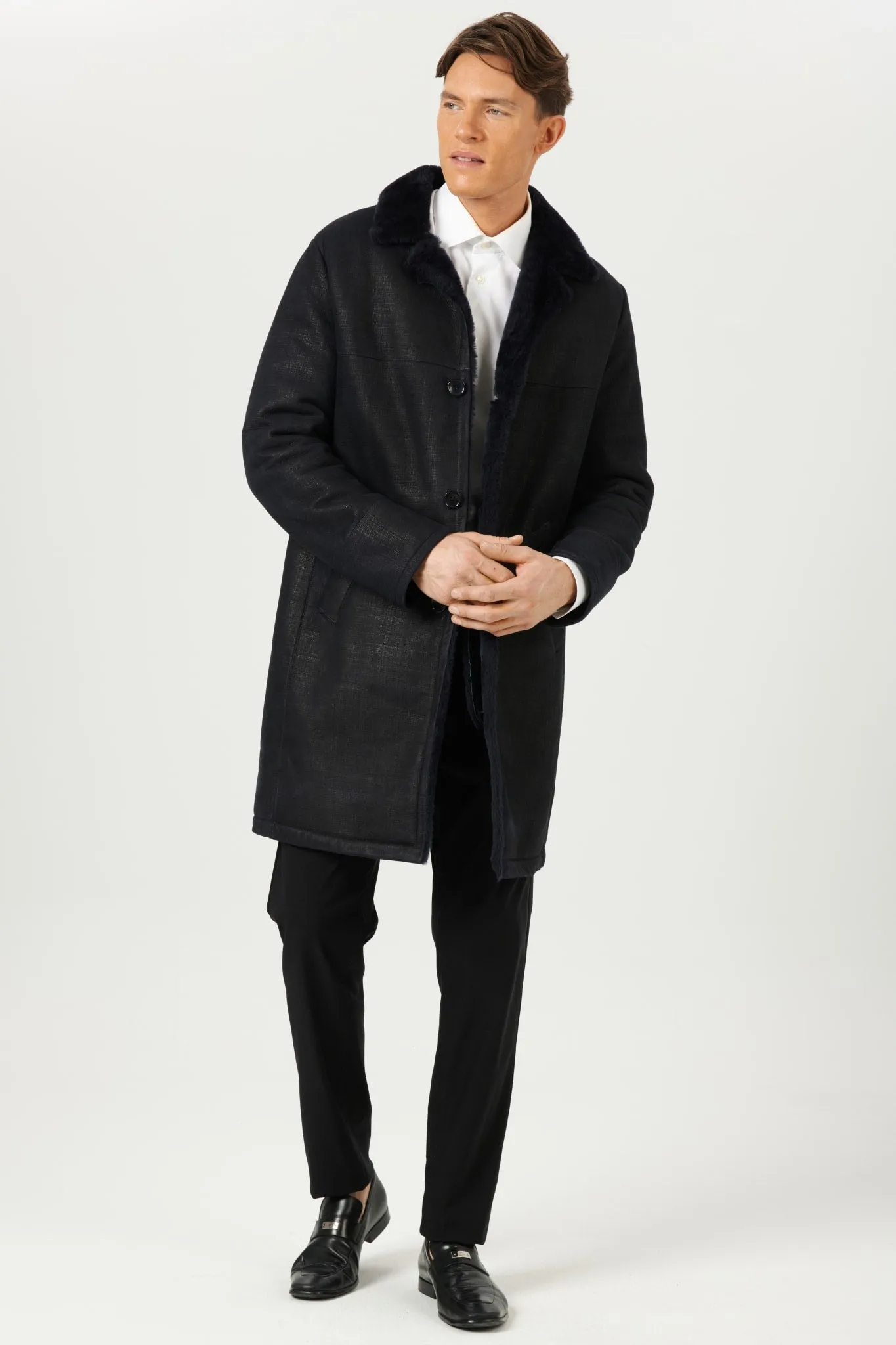 Men's Select Shearling Lamb Short Coat