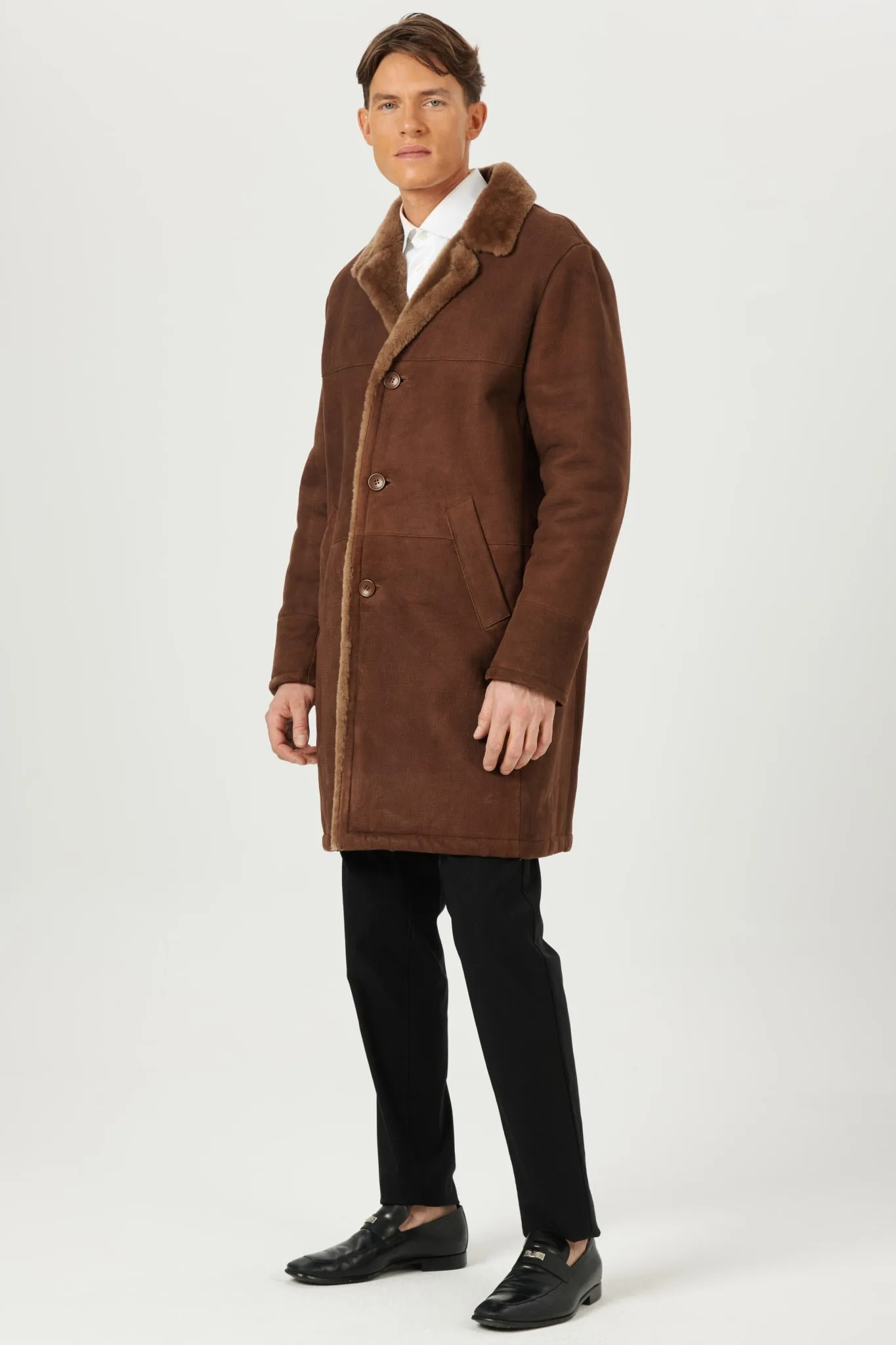 Men's Select Shearling Lamb Short Coat