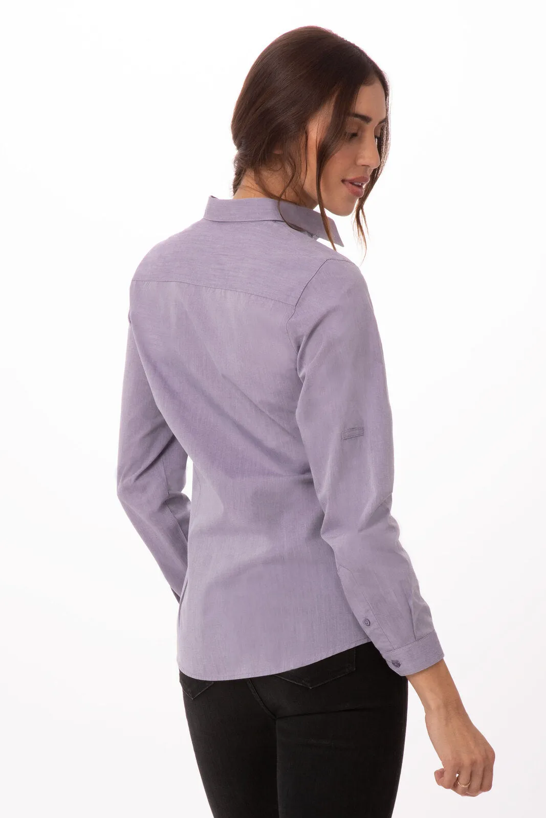 Modern Chambray Women's Dress Shirt