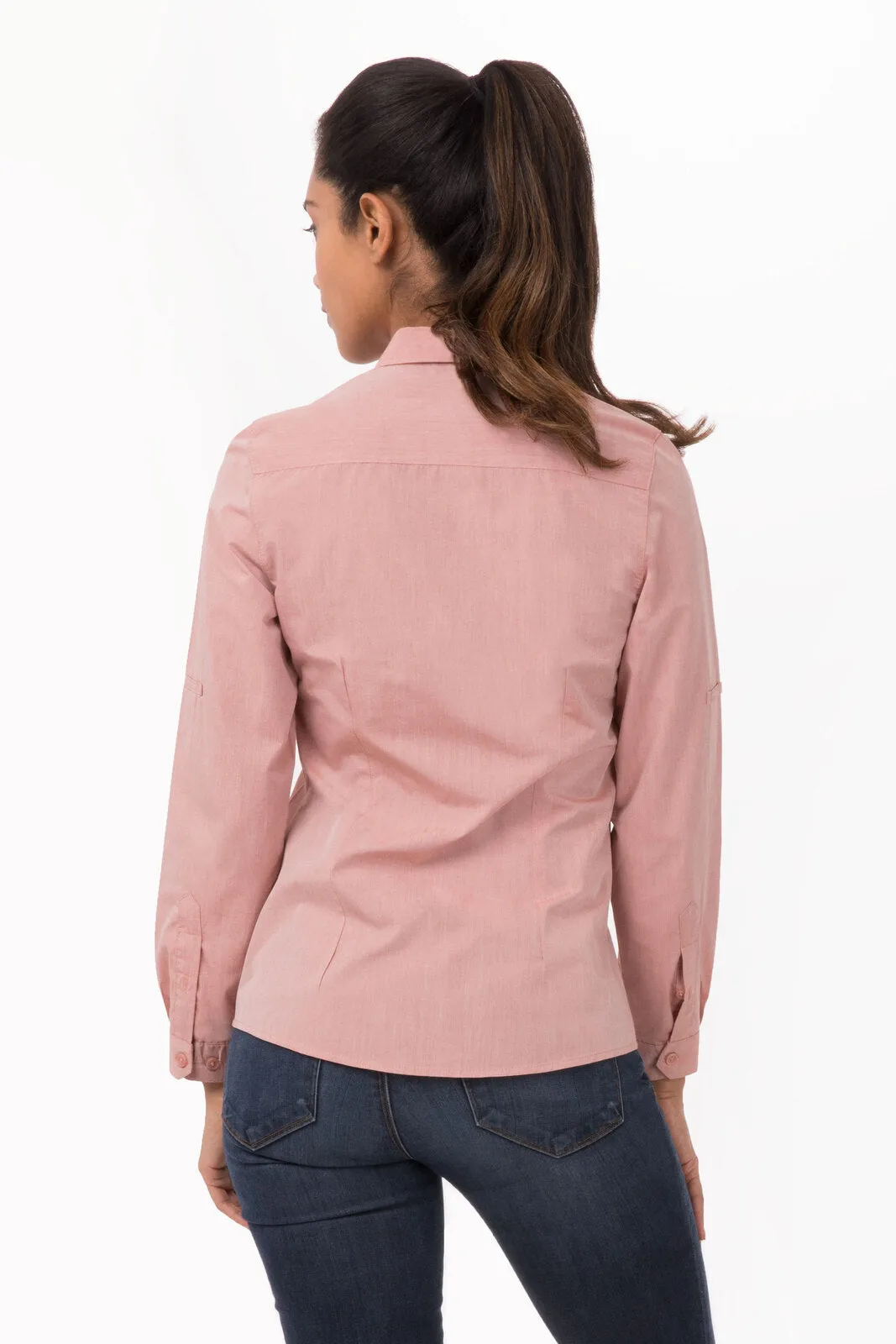 Modern Chambray Women's Dress Shirt