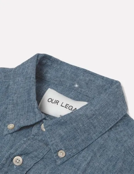 Our Legacy 1940's Chambray Shirt - Blue