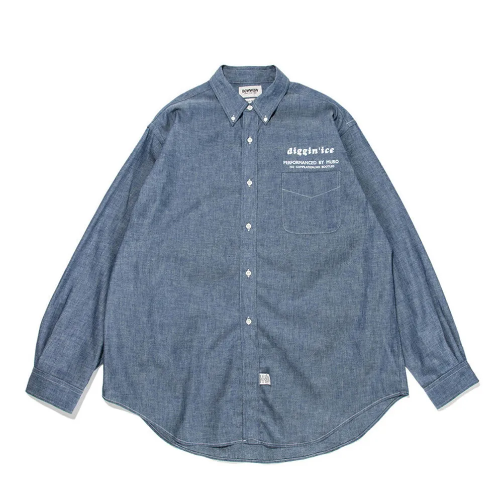 〈RECOGNIZE〉DIGGIN' ICE 96 CHAMBRAY SHIRTS