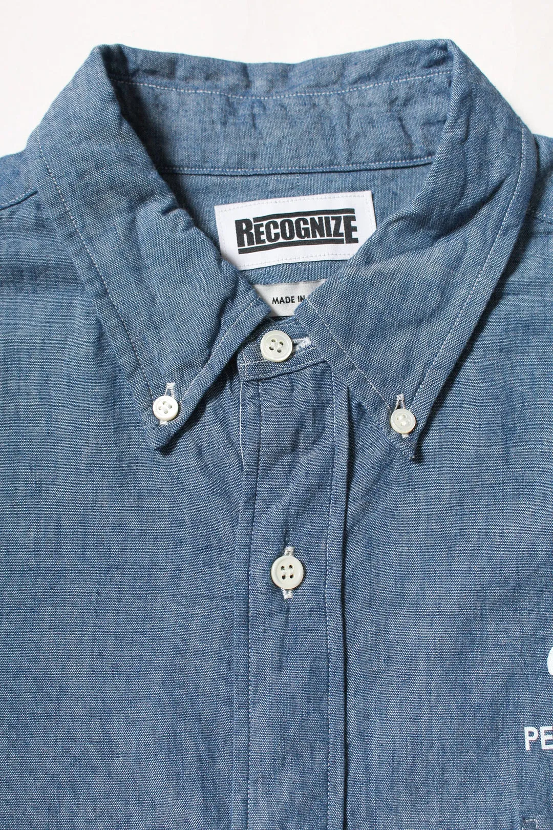 〈RECOGNIZE〉DIGGIN' ICE 96 CHAMBRAY SHIRTS