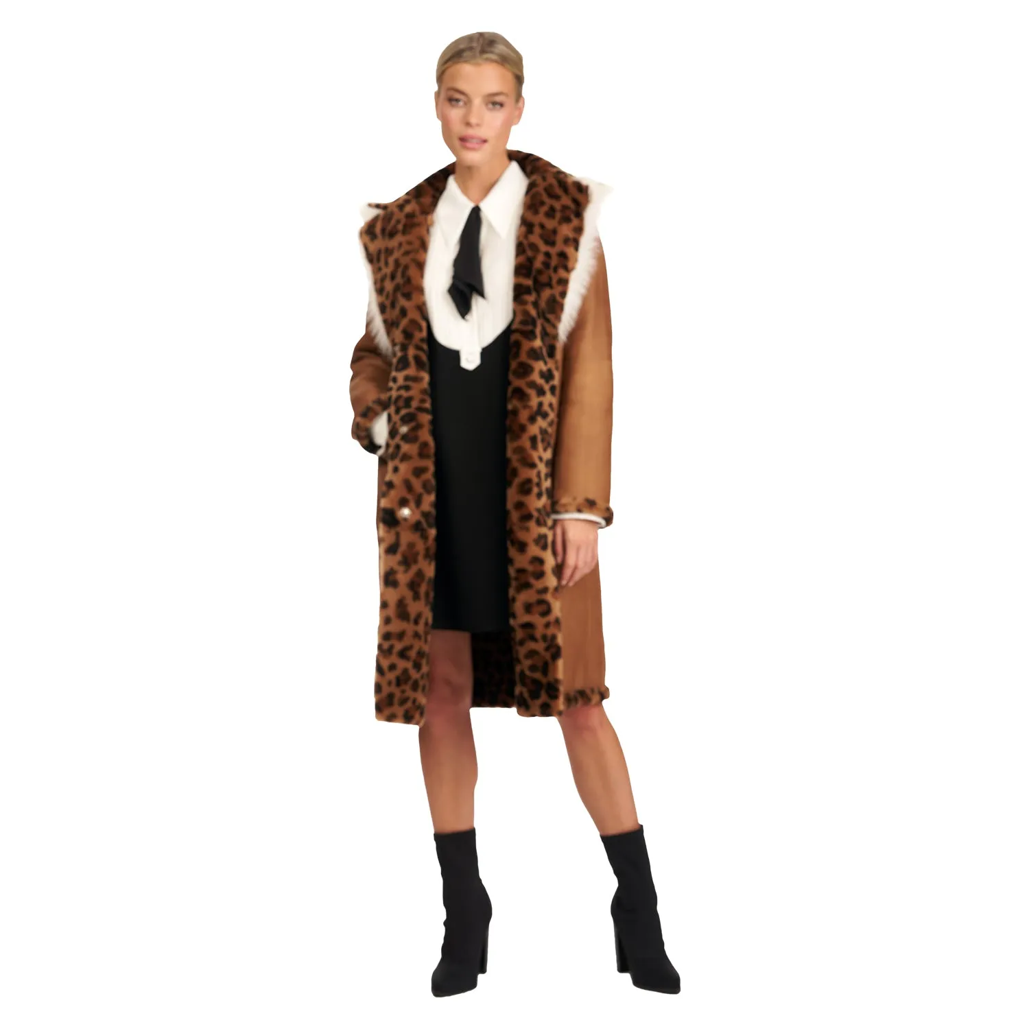 Reversible Shearling Lamb Coat