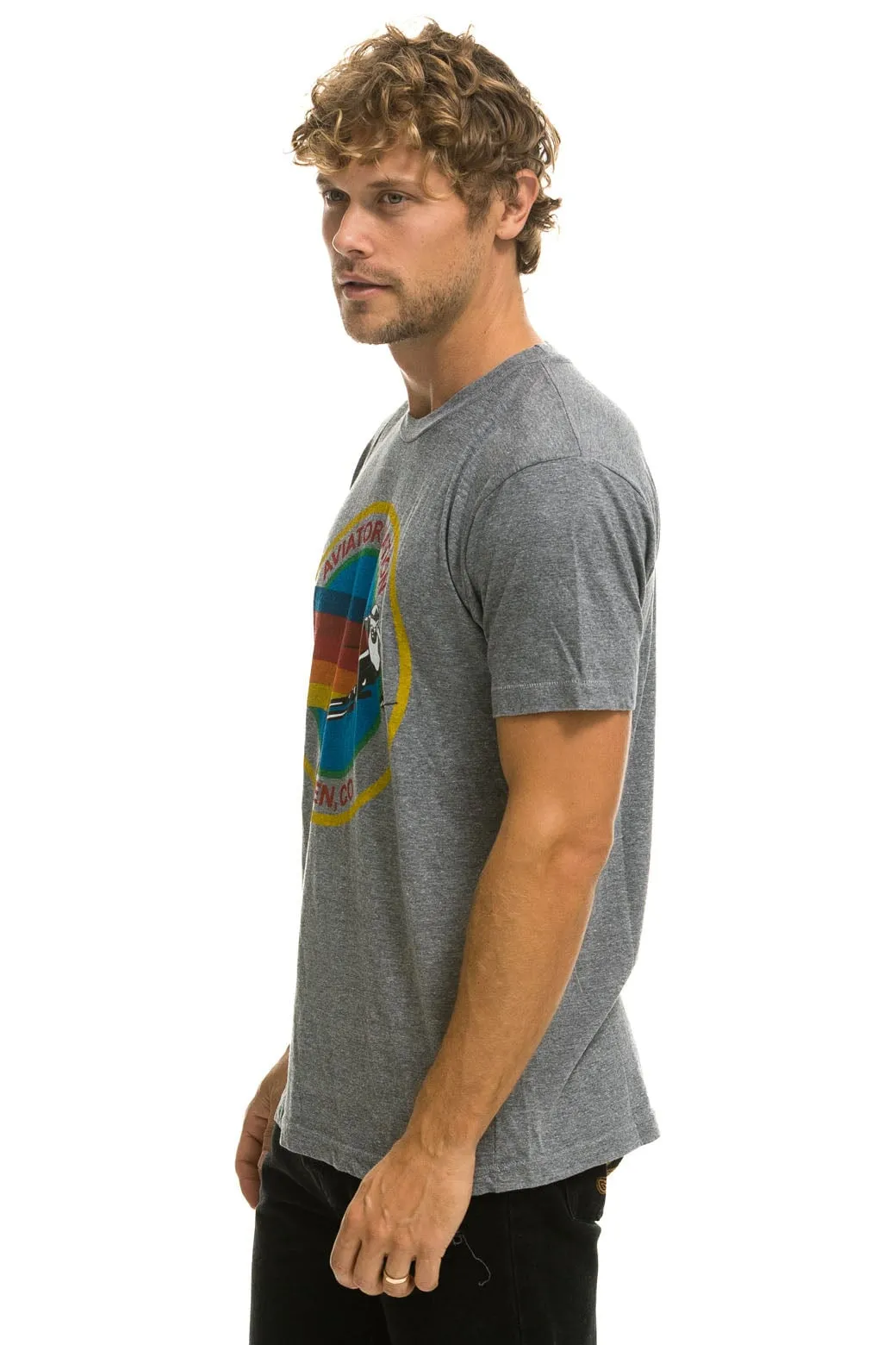 SIGNATURE ASPEN TEE - HEATHER GREY