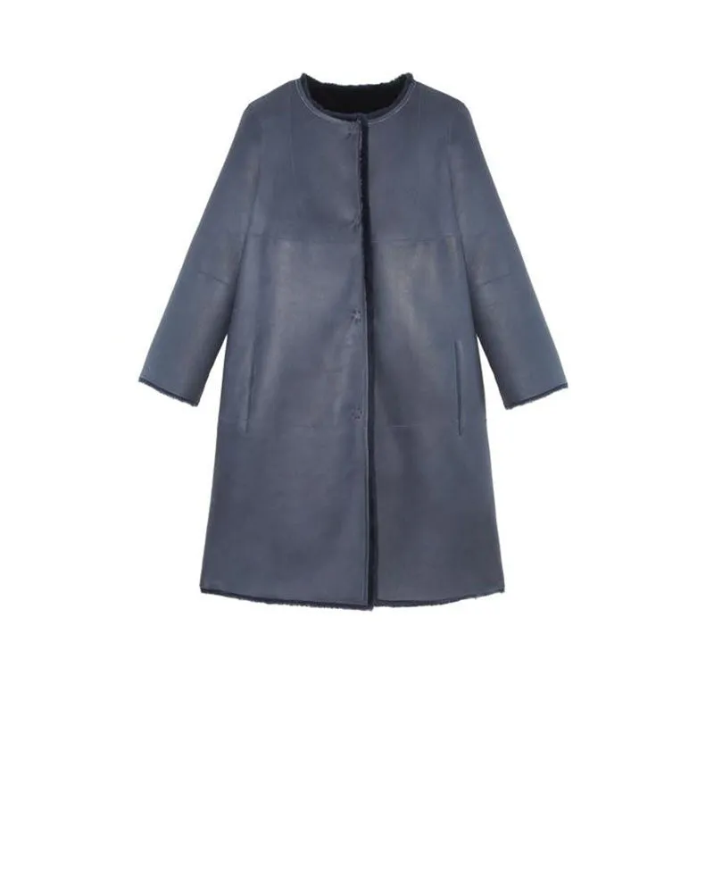 The Tempest Reversible Shearling Coat