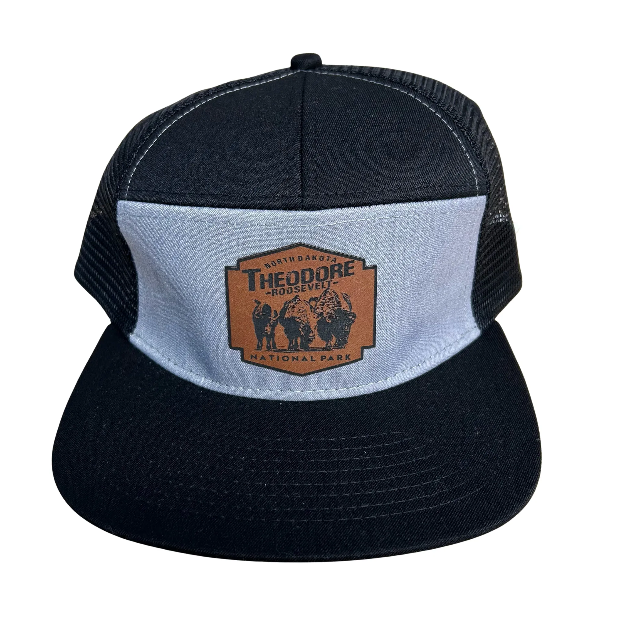 TRNP Bison Black and Gray Snapback